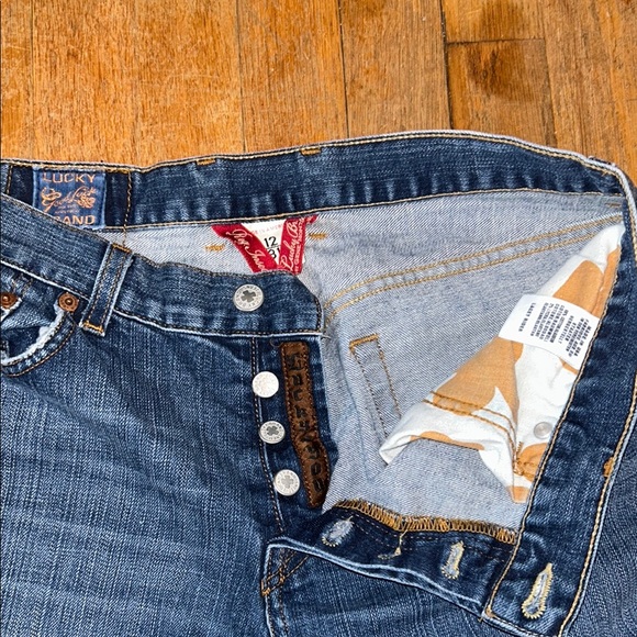 Vintage Lucky Brand‎ Lacey Rider Jeand size 12/31 - Picture 5 of 9